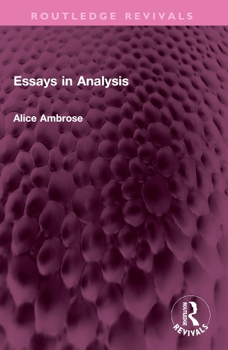 Essays in Analysis