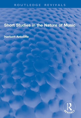 Short Studies in the Nature of Music