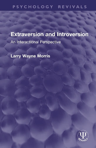Extraversion and Introversion
