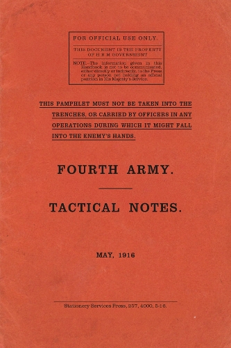Fourth Army Tactical Notes