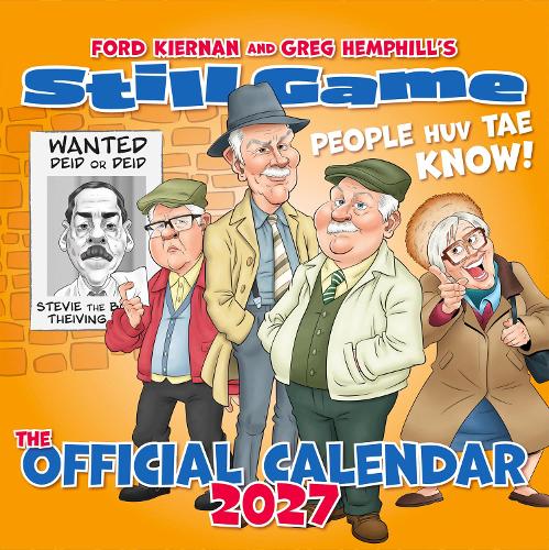 The Official Still Game Calendar 2027