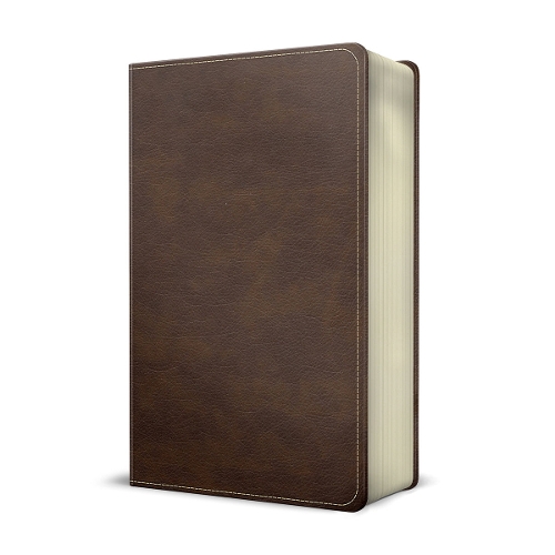 CSB Single-Column Compact Bible, Brown