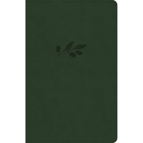 CSB Thinline Bible, Olive LeatherTouch