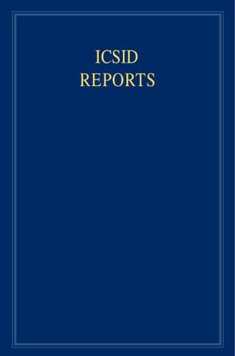ICSID Reports: Volume 20