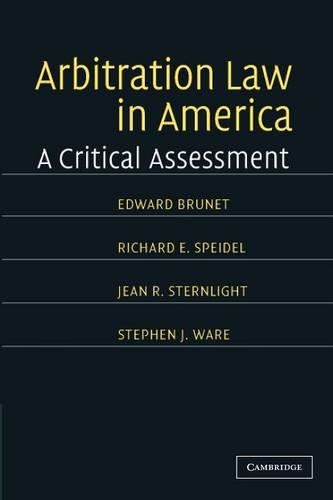 Arbitration Law in America