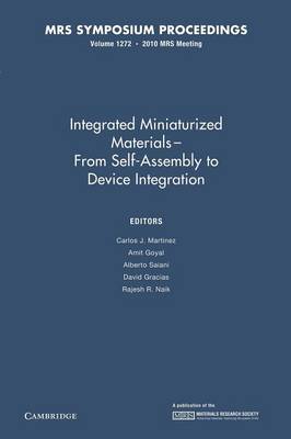 Integrated Miniaturized Materials: Volume 1272