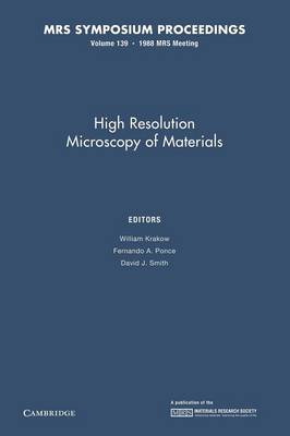 High Resolution Microscopy of Materials: Volume 139