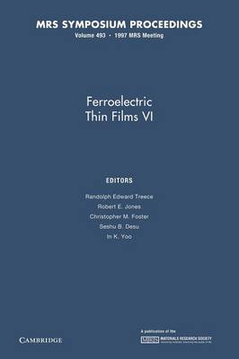Ferroelectric Thin Films VI: Volume 493
