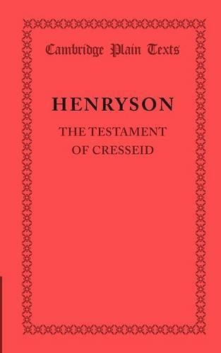 The Testament of Cresseid