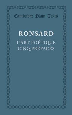 L'art poétique cinq prefaces