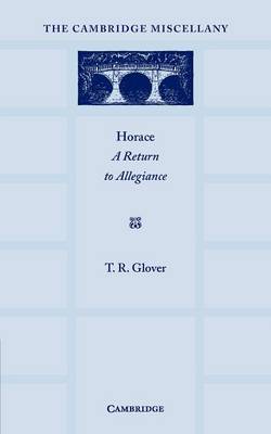 Horace: A Return to Allegiance