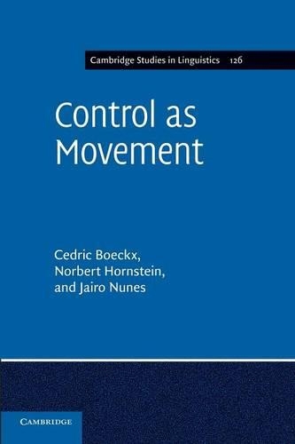 Control as Movement