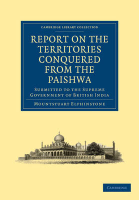 Report on the Territories Conquered from the Paishwa