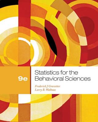 Cengage Advantage Books: Statistics for the Behavioral Sciences
