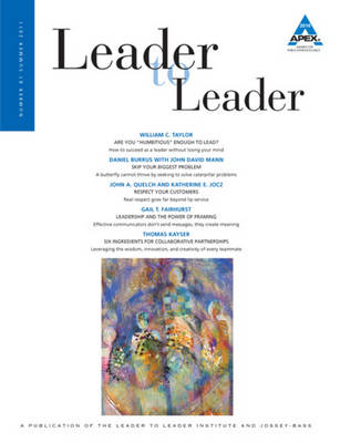 Leader to Leader (LTL) Summer 2011
