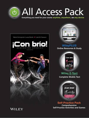 Con brío: Beginning Spanish 3e All Access Pack