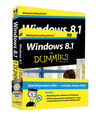 Windows 8.1 for Dummies Book+dvd Bundle