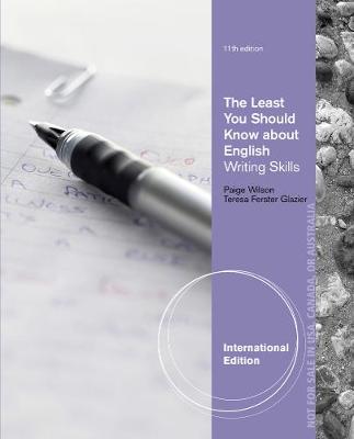 The Least You Should Know About English