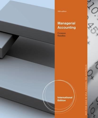 Managerial Accounting