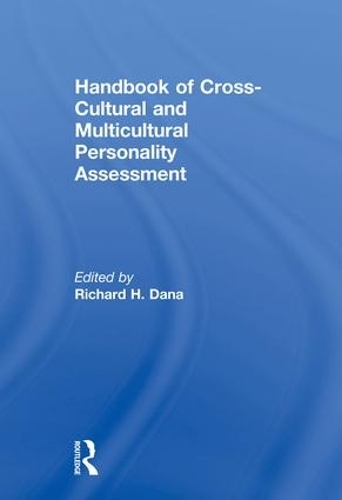 Handbook of Cross-Cultural and Multicultural Personality Assessment
