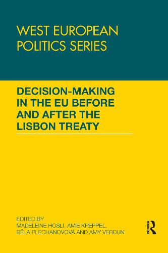 Decision making in the EU before and after the Lisbon Treaty