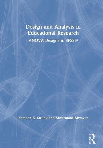 Design and Analysis in Educational Research
