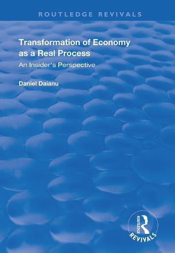 Transformation of Economy as a Real Process