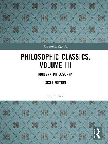 Philosophic Classics, Volume III