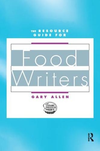 Resource Guide for Food Writers