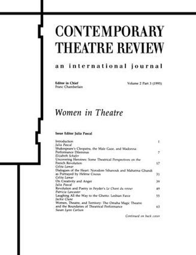 Women in Theatre 2#3