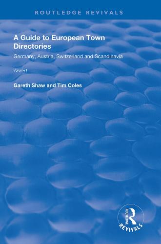 A Guide to European Town Directories