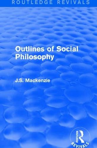Outlines of Social Philosophy