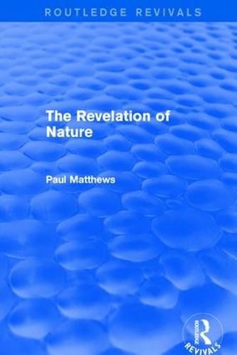 The Revelation of Nature