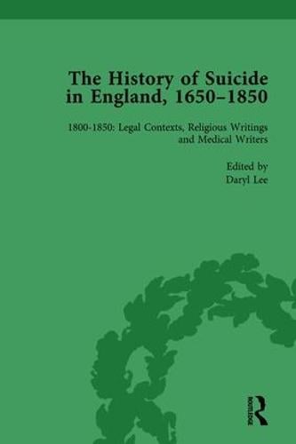 The History of Suicide in England, 1650–1850, Part II vol 7