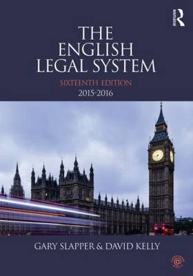 The English Legal System 2015-2016