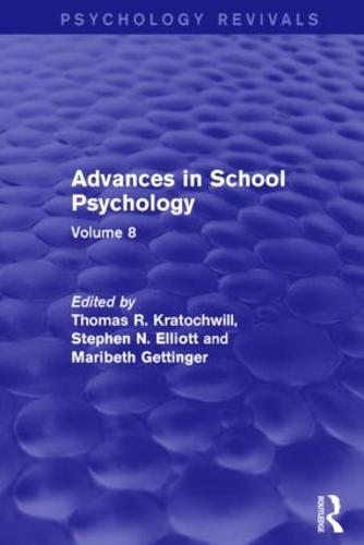 Advances in School Psychology