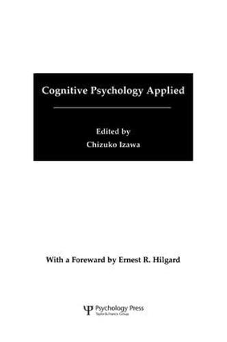 Cognitive Psychology Applied