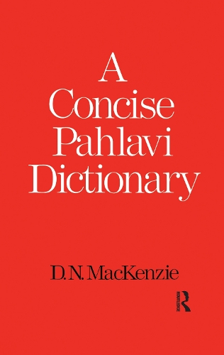 A Concise Pahlavi Dictionary