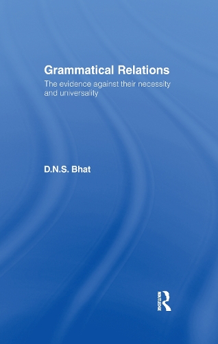 Grammatical Relations