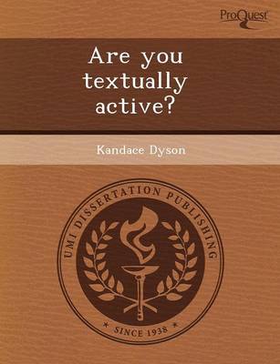 Are You Textually Active?