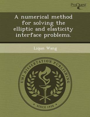 A Numerical Method for Solving the Elliptic and Elasticity Interface Problems