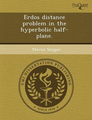 Erdos Distance Problem in the Hyperbolic Half-Plane