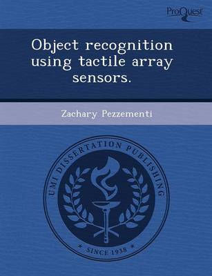 Object Recognition Using Tactile Array Sensors