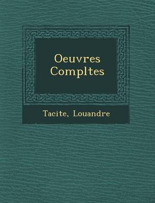 Oeuvres Completes