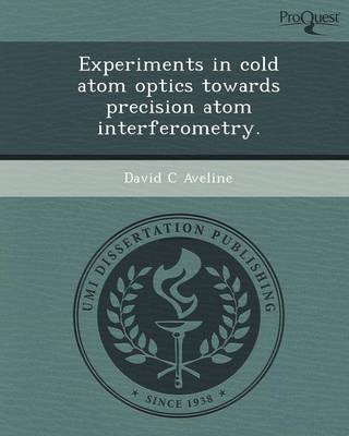 Experiments in Cold Atom Optics Towards Precision Atom Interferometry