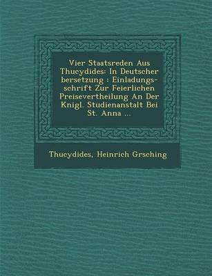 Vier Staatsreden Aus Thucydides