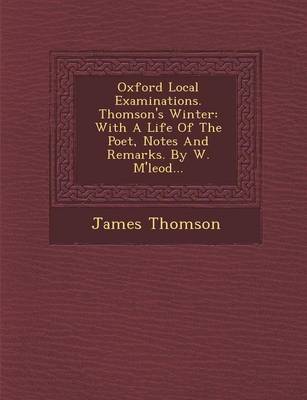 Oxford Local Examinations. Thomson's Winter