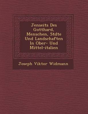 Jenseits Des Gotthard, Menschen, St Dte Und Landschaften in Ober- Und Mittel-Italien