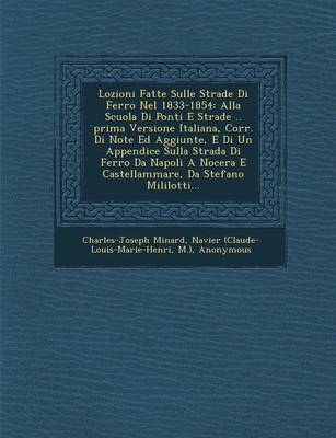 Lozioni Fatte Sulle Strade Di Ferro Nel 1833-1854