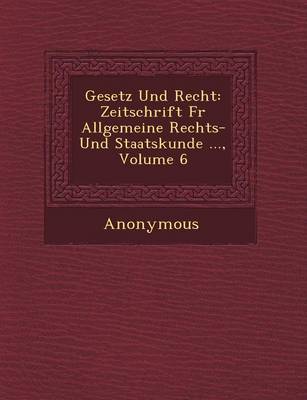 Gesetz Und Recht